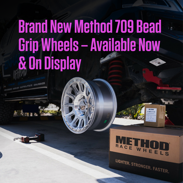 Brand New Method 709 Bead Grip Wheels β Available Now & On Display at Enhanced Offroad