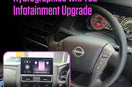 Hydrographics WA Nissan Patrol Y62 head unit upgrade to Apple Carplay and Android, by Enhanced Offroad Solutions Sunshine Coast Baringa Brisbane Queensland