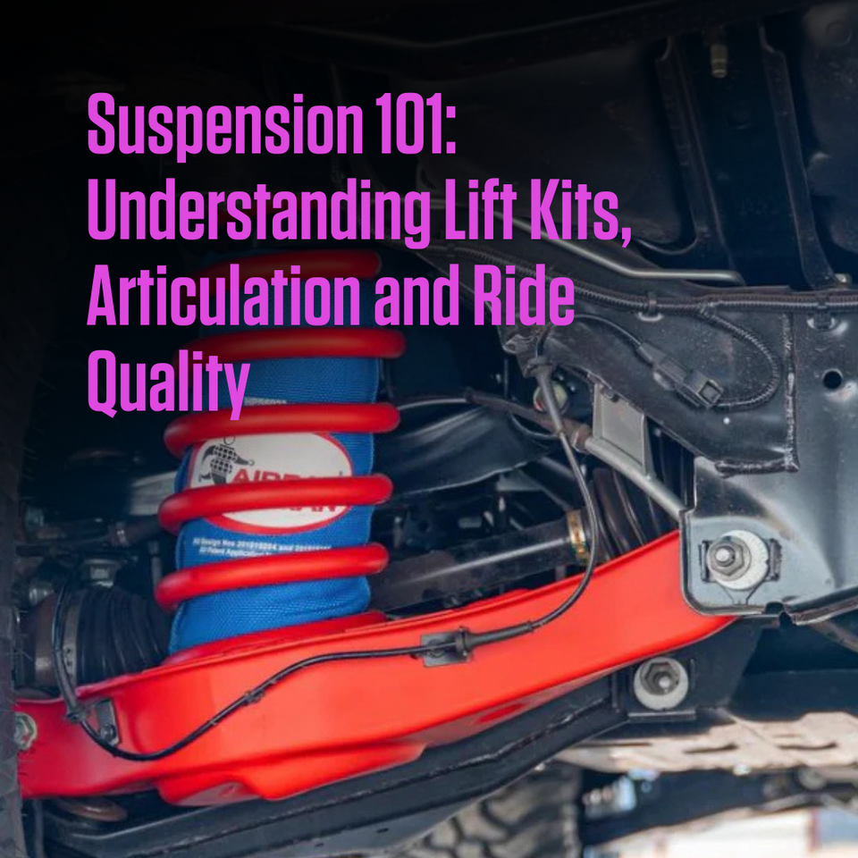 Suspension 101: Understanding Lift Kits, Articulation and Ride Quality, by Enhanced Offroad Solutions specialising in Nissan patrol Y62 in Caloundra Sunshine Coast