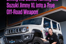This is an image of Suzuki Jimny XL with 3" Dobinsons Lift Kit, Method Race Wheels and Falken Wildpeaks