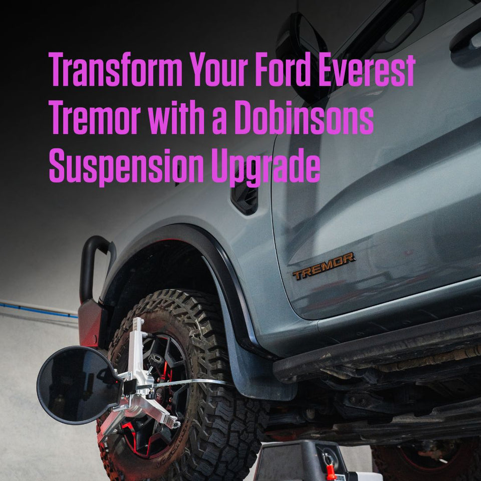 Transform Your Ford Everest Tremor with a Dobinsons Suspension Upgrade