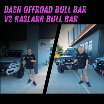Dash Offroad Bull Bar vs Raslarr Bull Bar: Which Nissan Patrol Y62 Bull Bar is Right for You?
