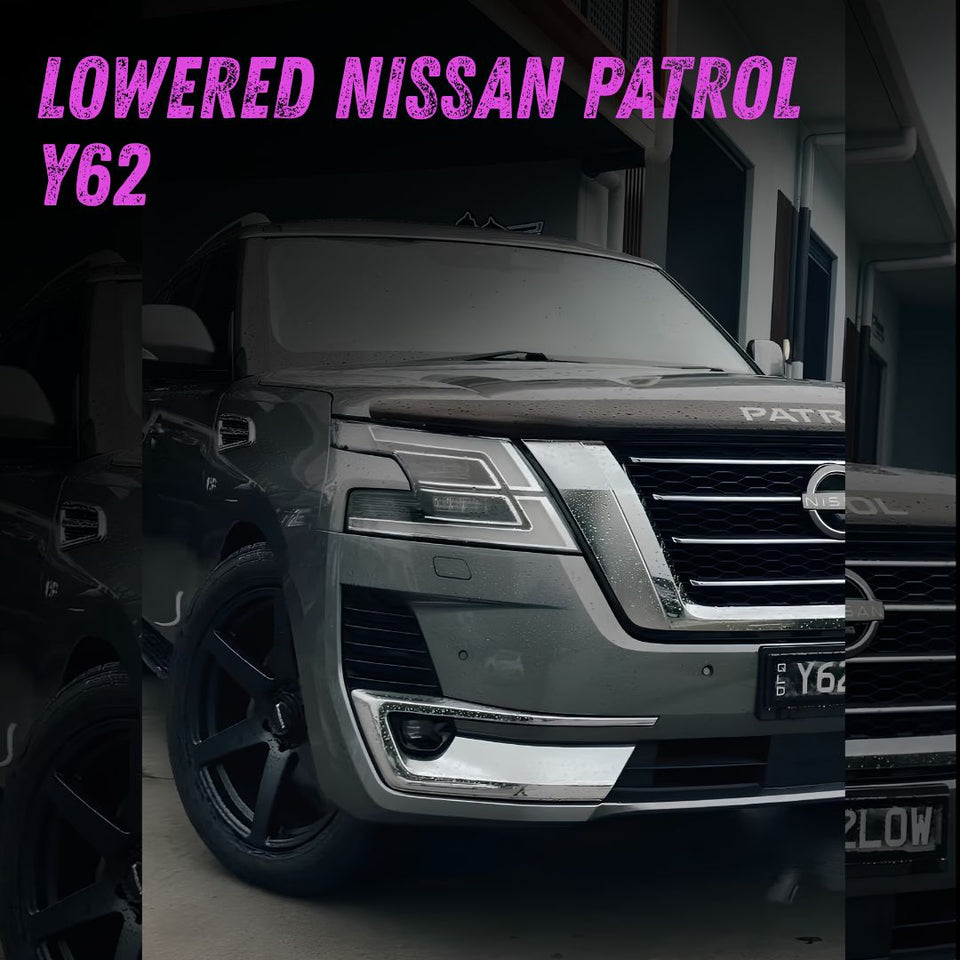 Lowered Nissan Patrol Y62: Achieve the Perfect Street Stance Without Losing HBMC