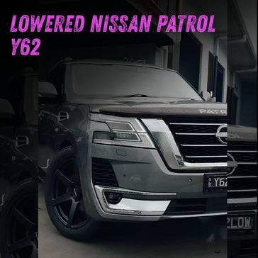 Lowered Nissan Patrol Y62: Achieve the Perfect Street Stance Without Losing HBMC