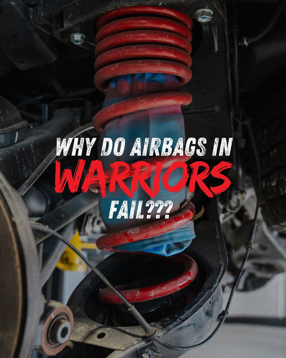 Why do Air Bags fail in Nissan Patrol Navara Warriors Air Bag Man. Enhanced Offroad Solutions in Baringa, Sunshine Coast, Brisbane QLD