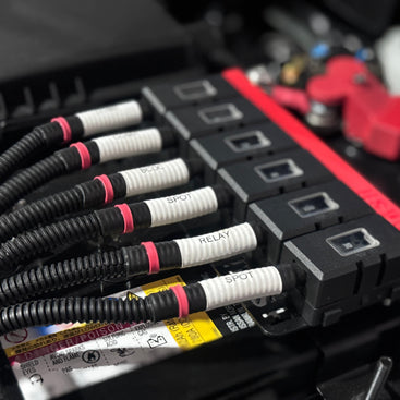 This is an image of a dual battery modification which is a service provided by Enhanced Offroad Solutions in Sunshine Coast QLD